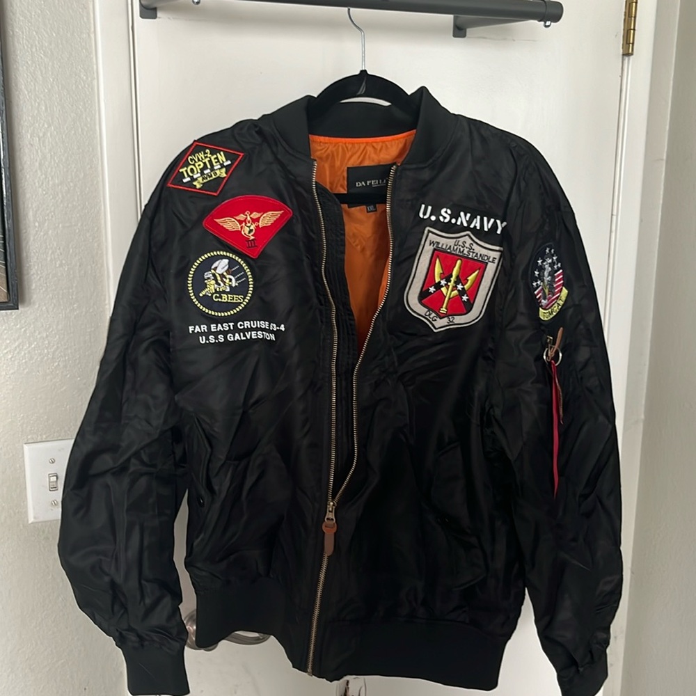 Top gun flight jacket